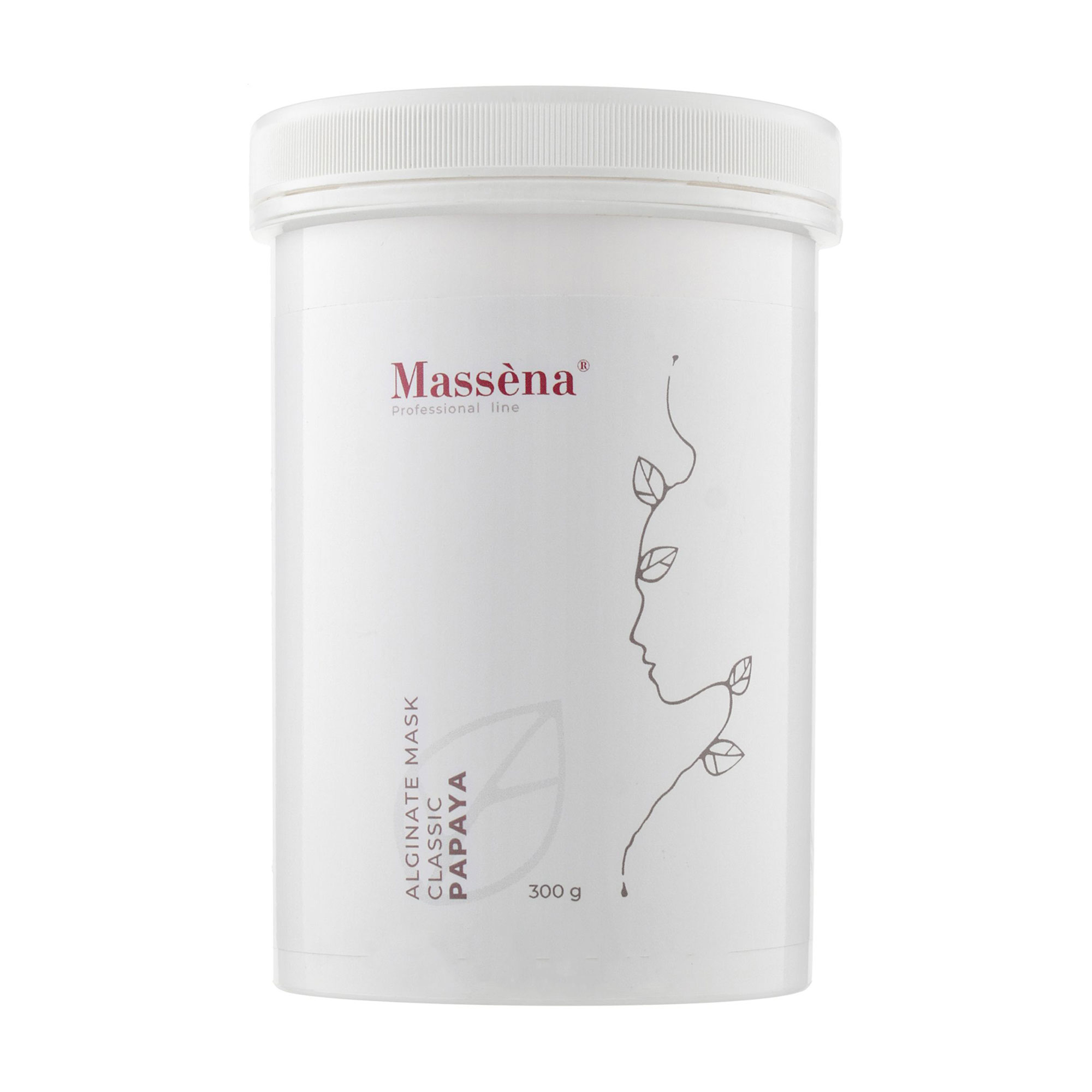 Альгінатна маска для обличчя Massena Alginate Mask Classic Papaya, 300 г
